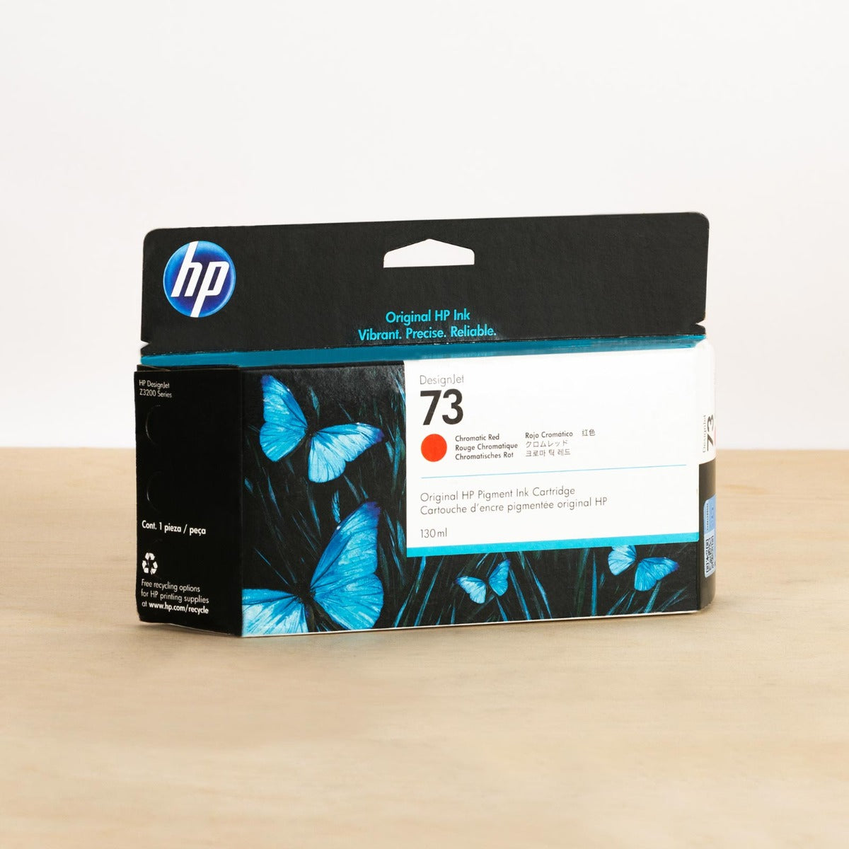 OEM HP 73 Chromatic Red Ink Cartridge