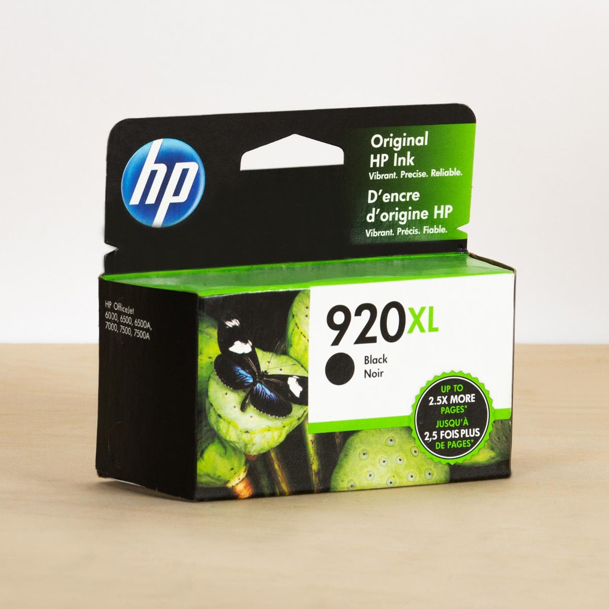 OEM HP 920XL CD975AN High Yield Black Ink Cartridge (1,200 Pages)