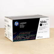 OEM HP 504X High Yield Black LaserJet Toner Cartridge 2-pack (10,500 Pages)