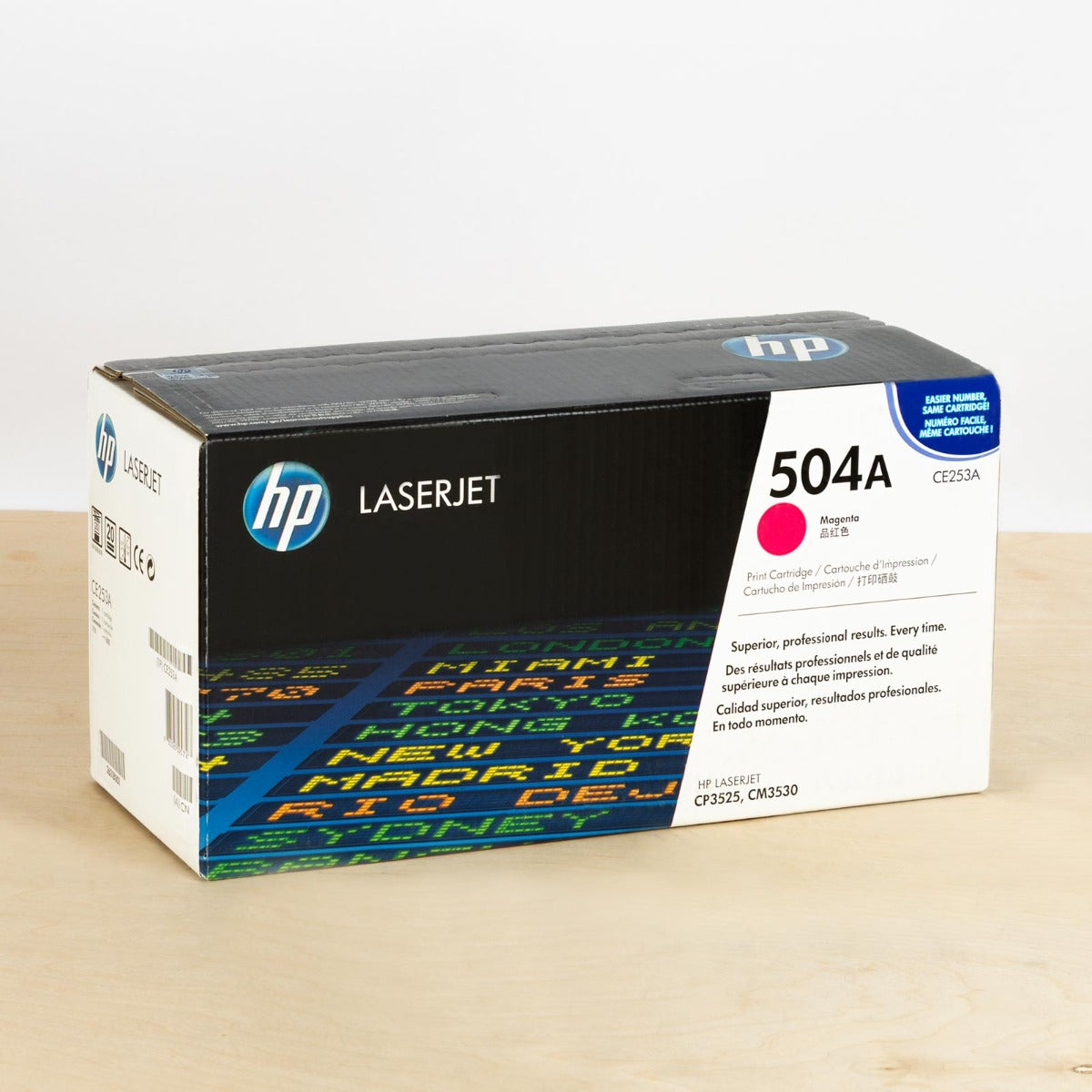 OEM HP CE253A Magenta Laser Toner Cartridge (7,000 Pages)