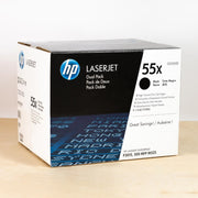 OEM HP CE255XD Black Laser Toner Cartridge Dual Pack (25,000 Pages)