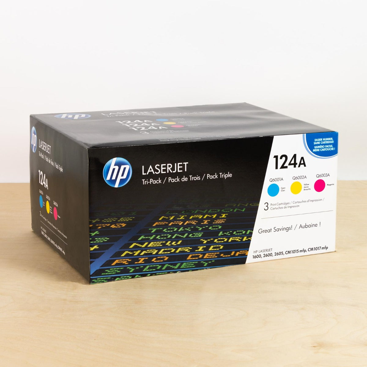 OEM HP 124A Magenta Toner Cartridge (6,000 Pages)