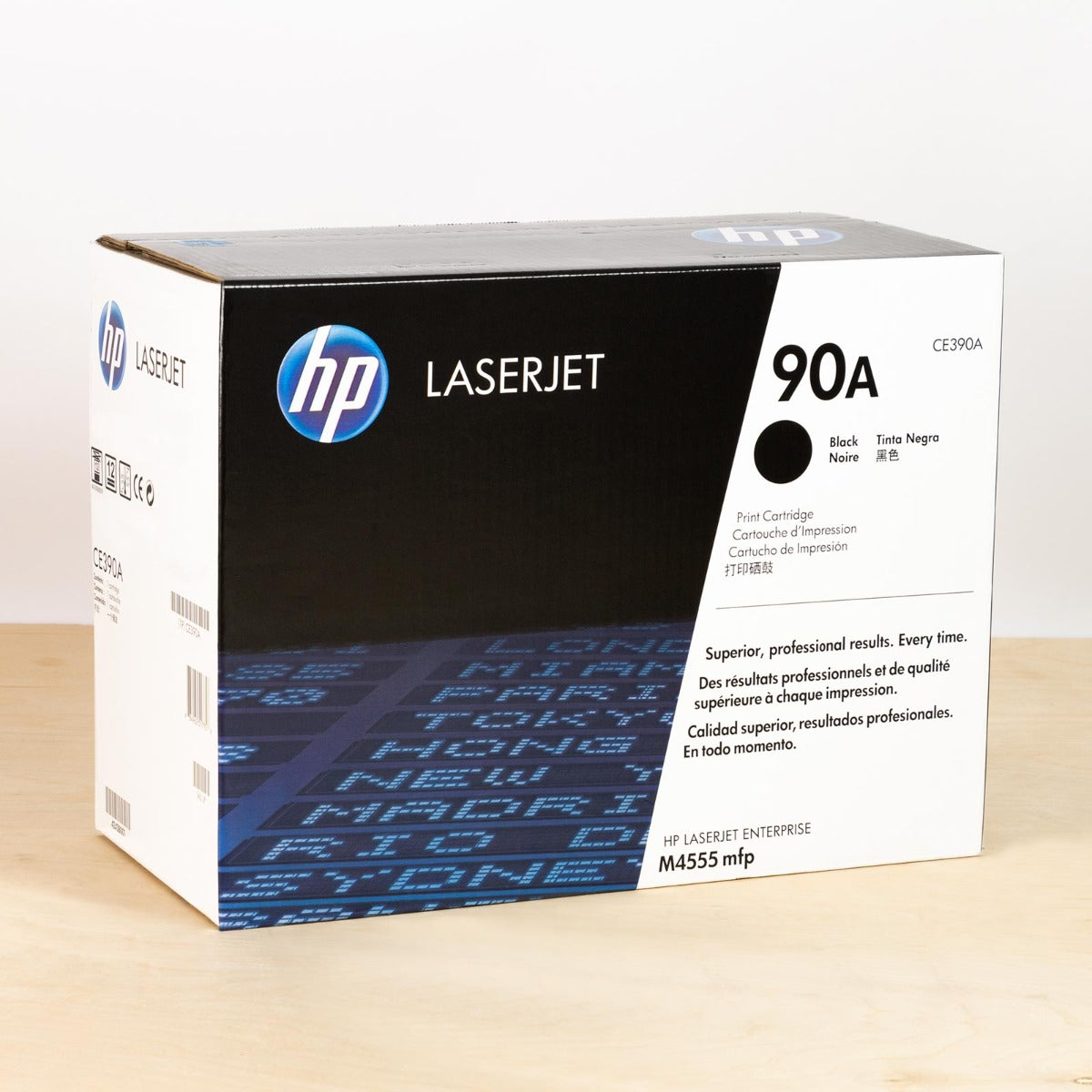 OEM HP CE390A (HP 90A) Black Laser Toner Cartridge (10,000 Pages)