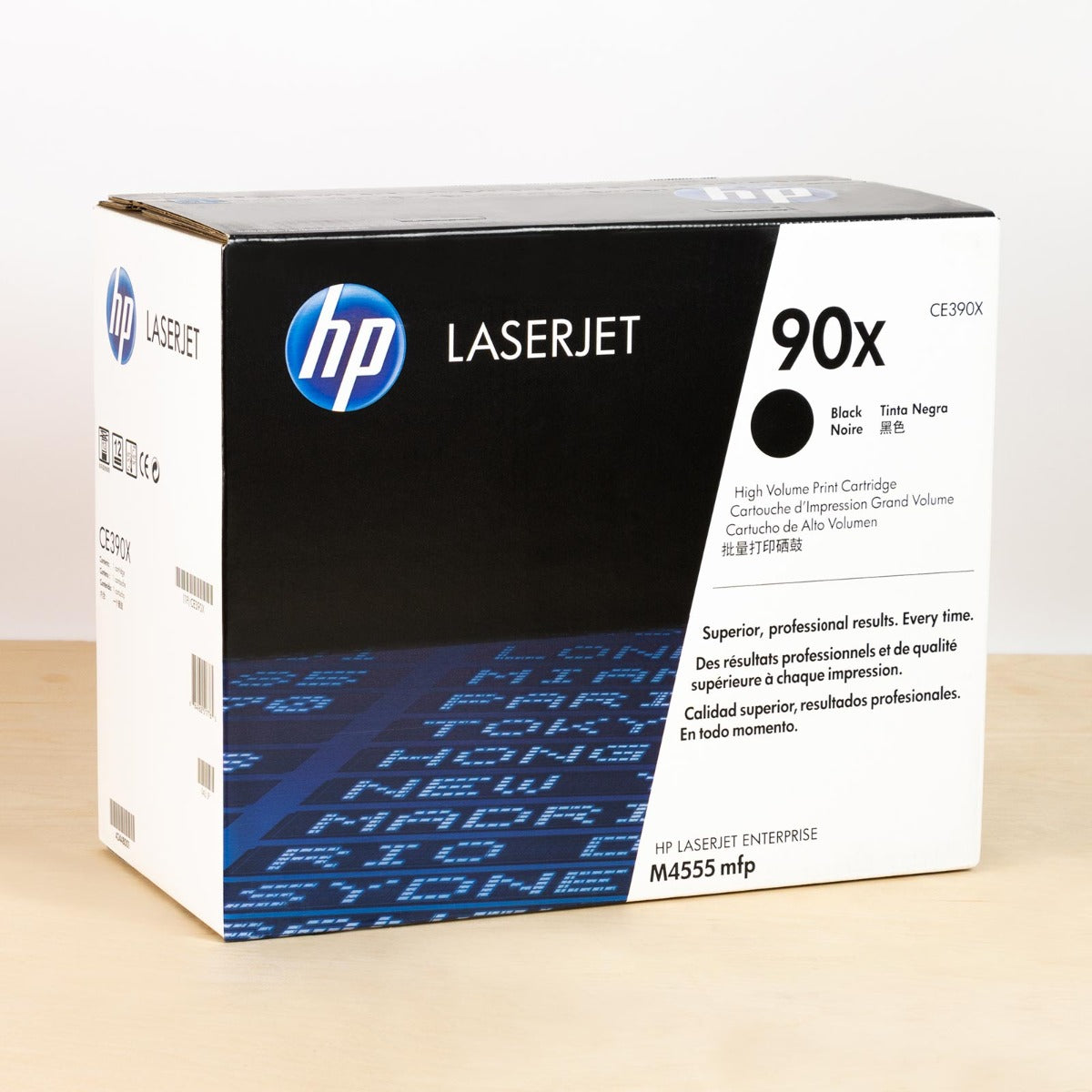 OEM HP CE390X High Yield Black Laser Toner Cartridge (24,000 Pages)