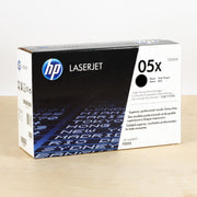 OEM HP CE505X Black Toner Cartridge (6,500 Pages)