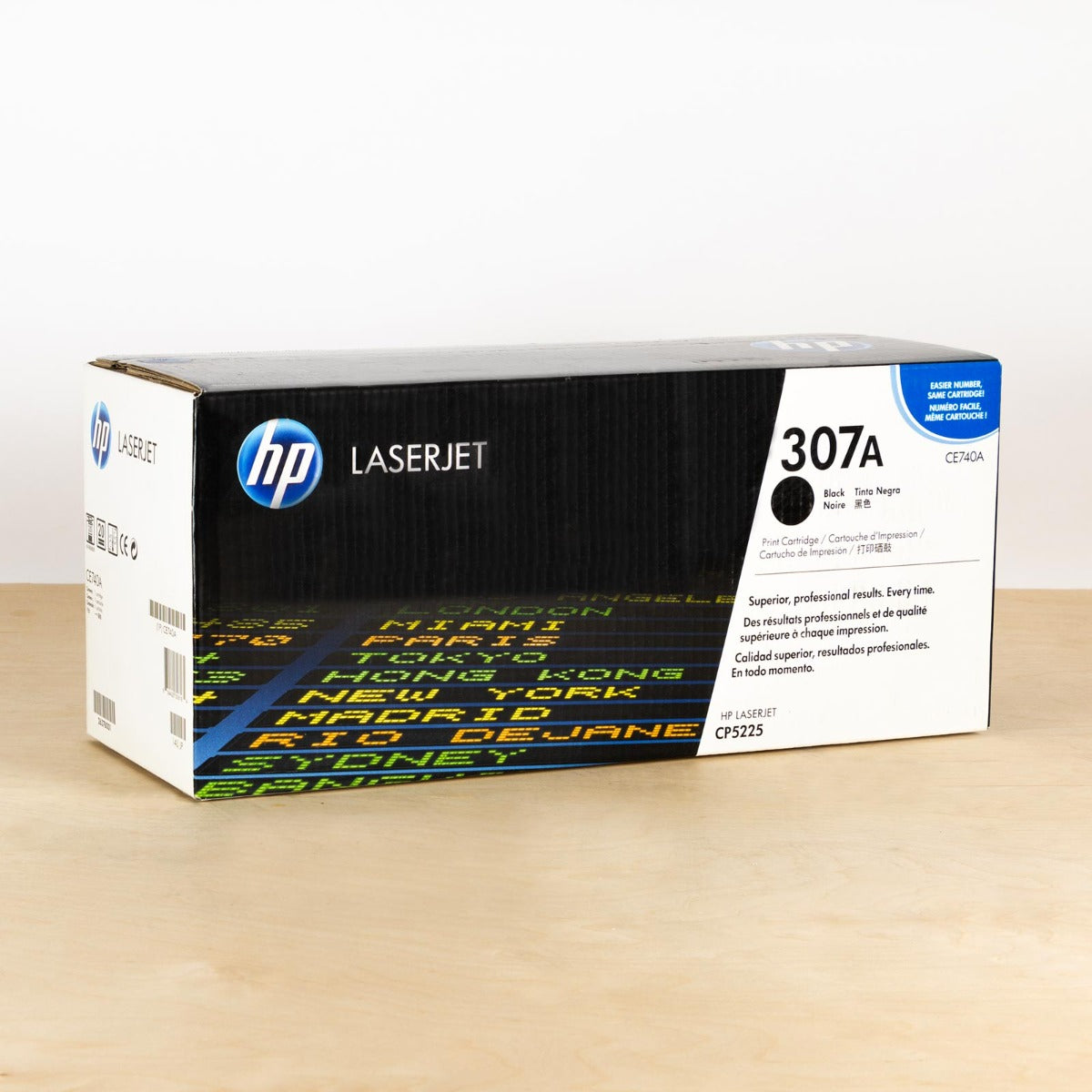 OEM HP CE740A Black Toner Cartridge (7,000 Pages)