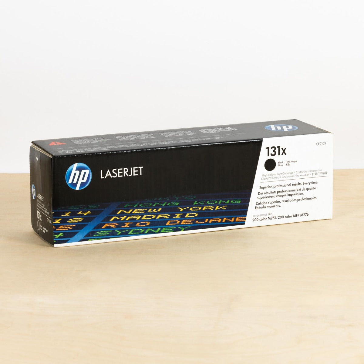 OEM HP CF210X (Type 131X) High-Yield Black Toner Cartridge (2,400 Pages)