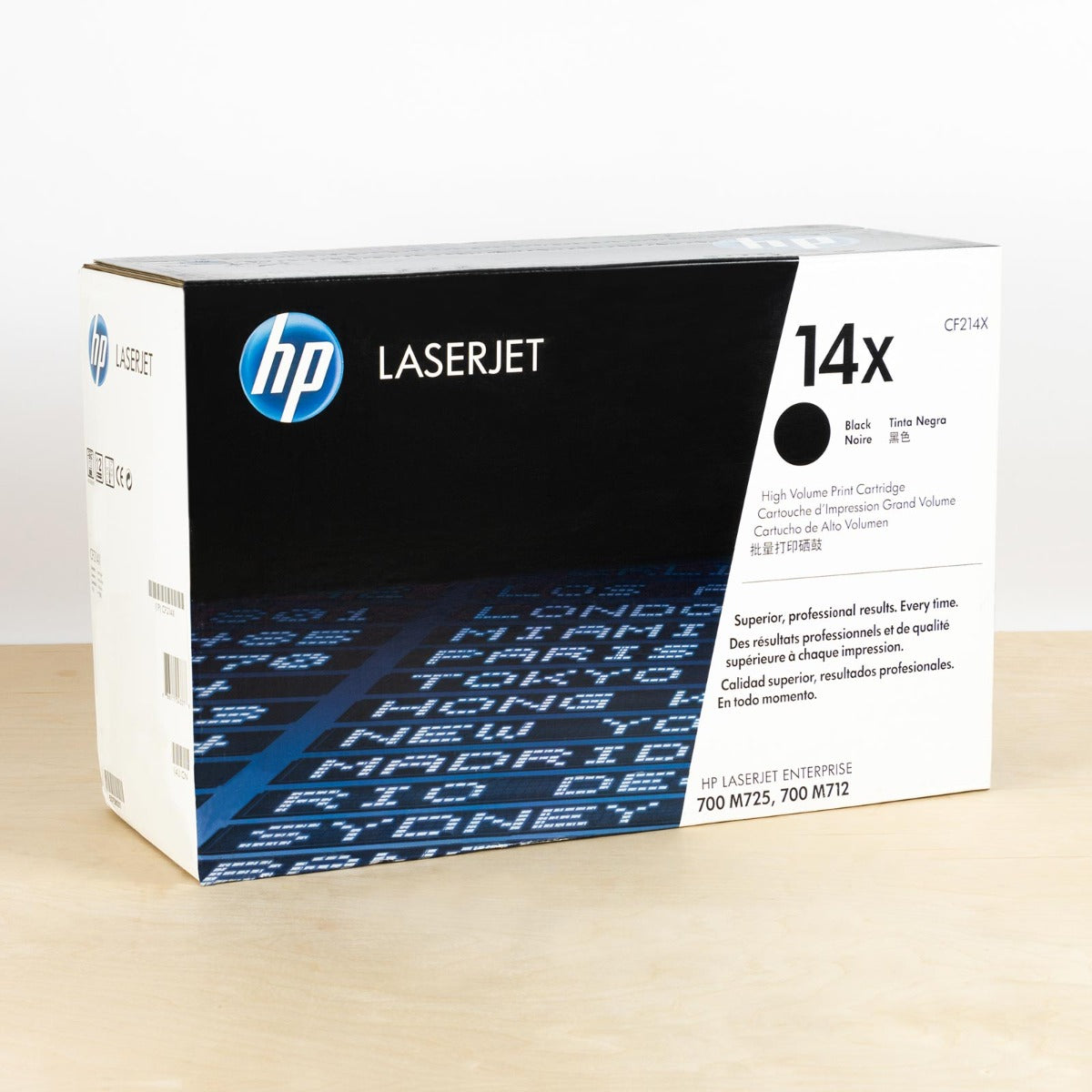 OEM HP CF214X High-Yield Black Laser Toner Cartridge (17,500 Pages)