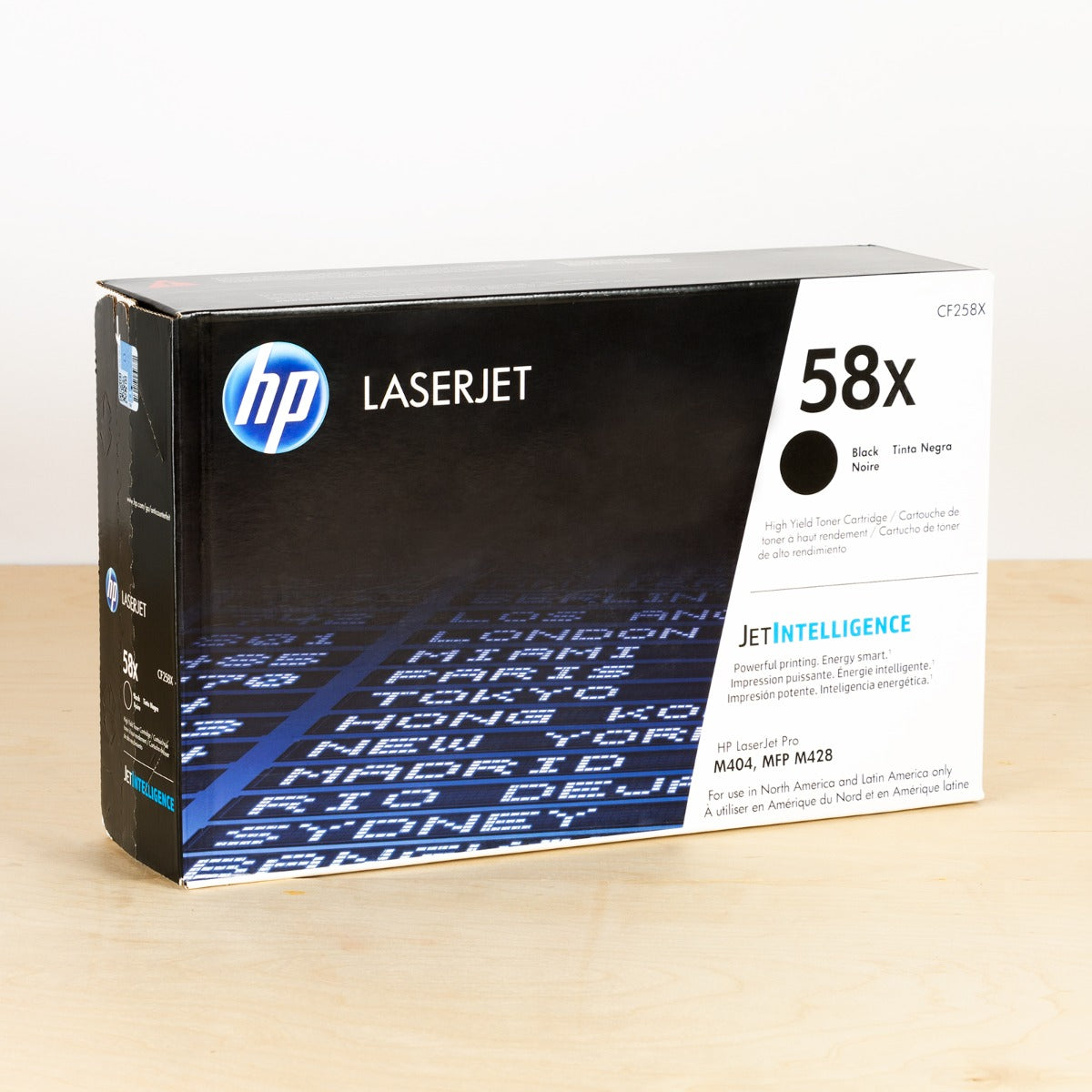 OEM HP 58X High Yield Black Toner Cartridge (10,000 Pages)