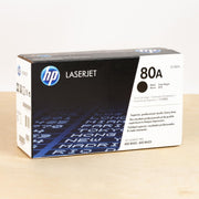 OEM Hewlett Packard CF280A (HP 80A) Black Laser Toner Cartridge (2,700 Pages)