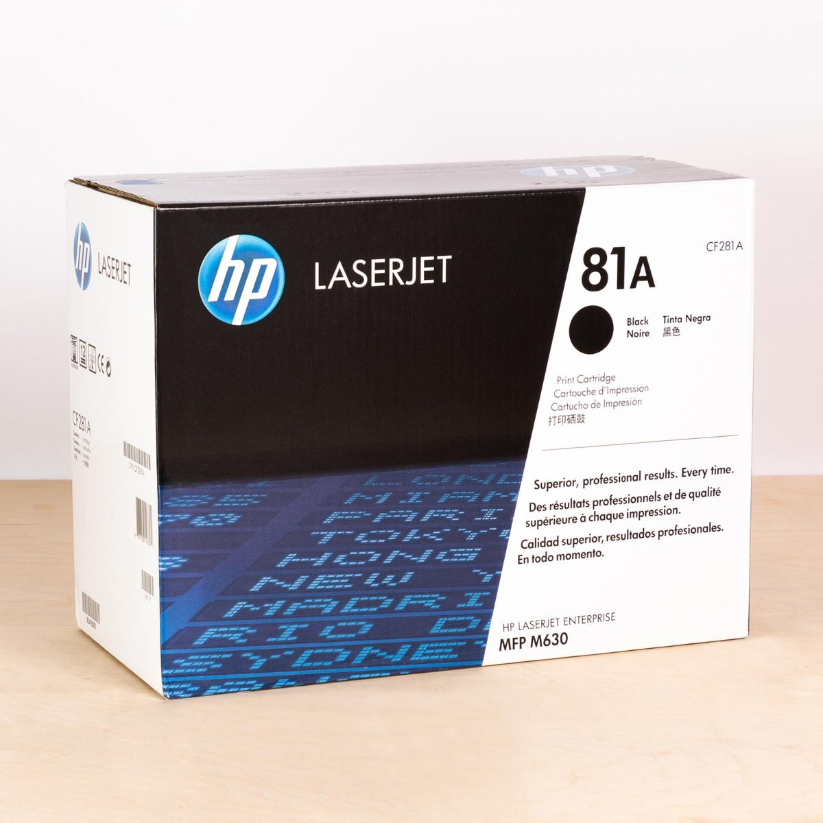 OEM HP 81A / CF281A Black Toner Cartridge (10,500 Pages)