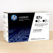 OEM HP 87X HY Black Toner Cartridge 2-pack (10,000 Pages)