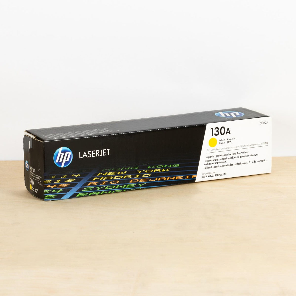 OEM HP CF352A Yellow Toner Cartridge (1,000 Pages)