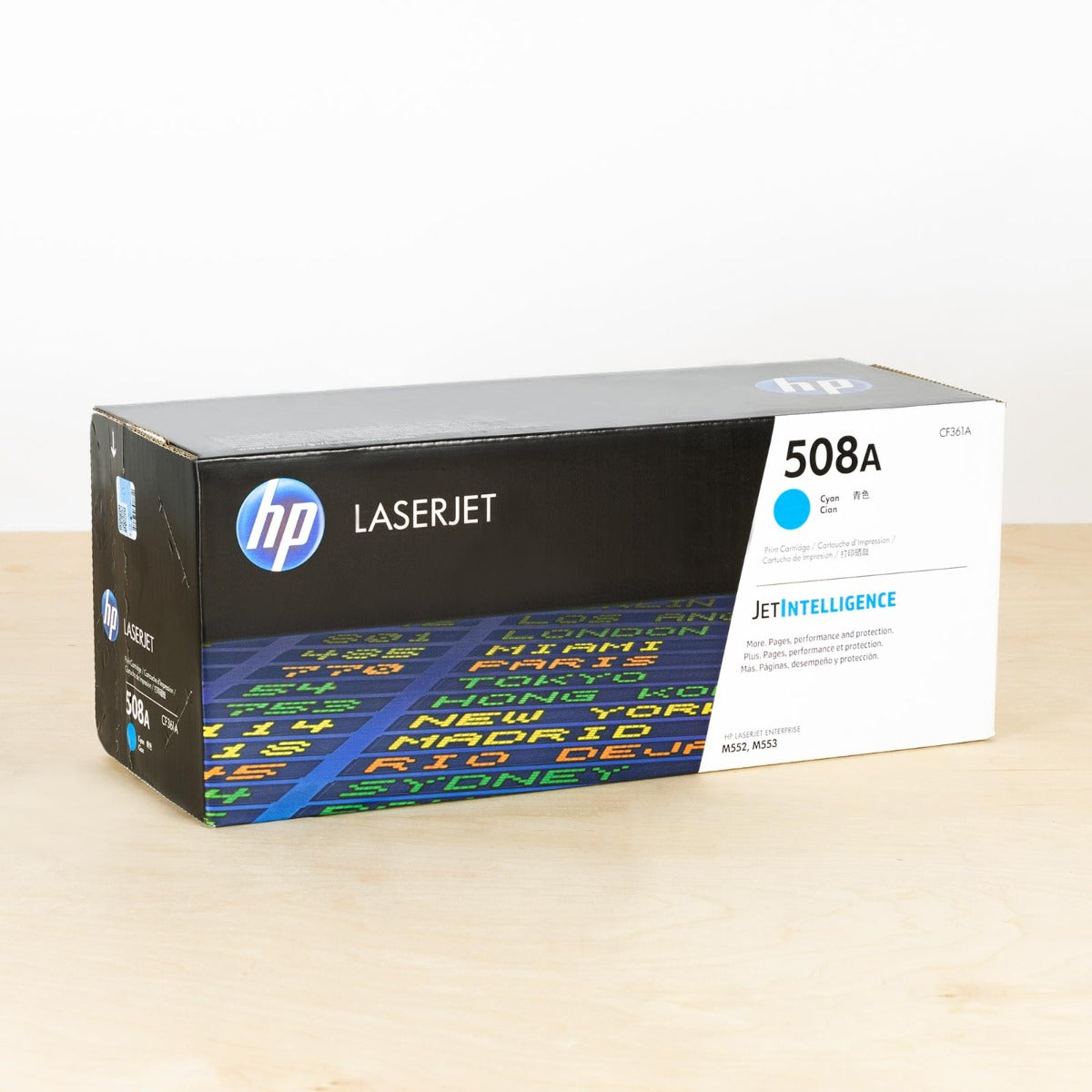 OEM HP 508A Cyan LaserJet Toner Cartridge (5,000 Pages)