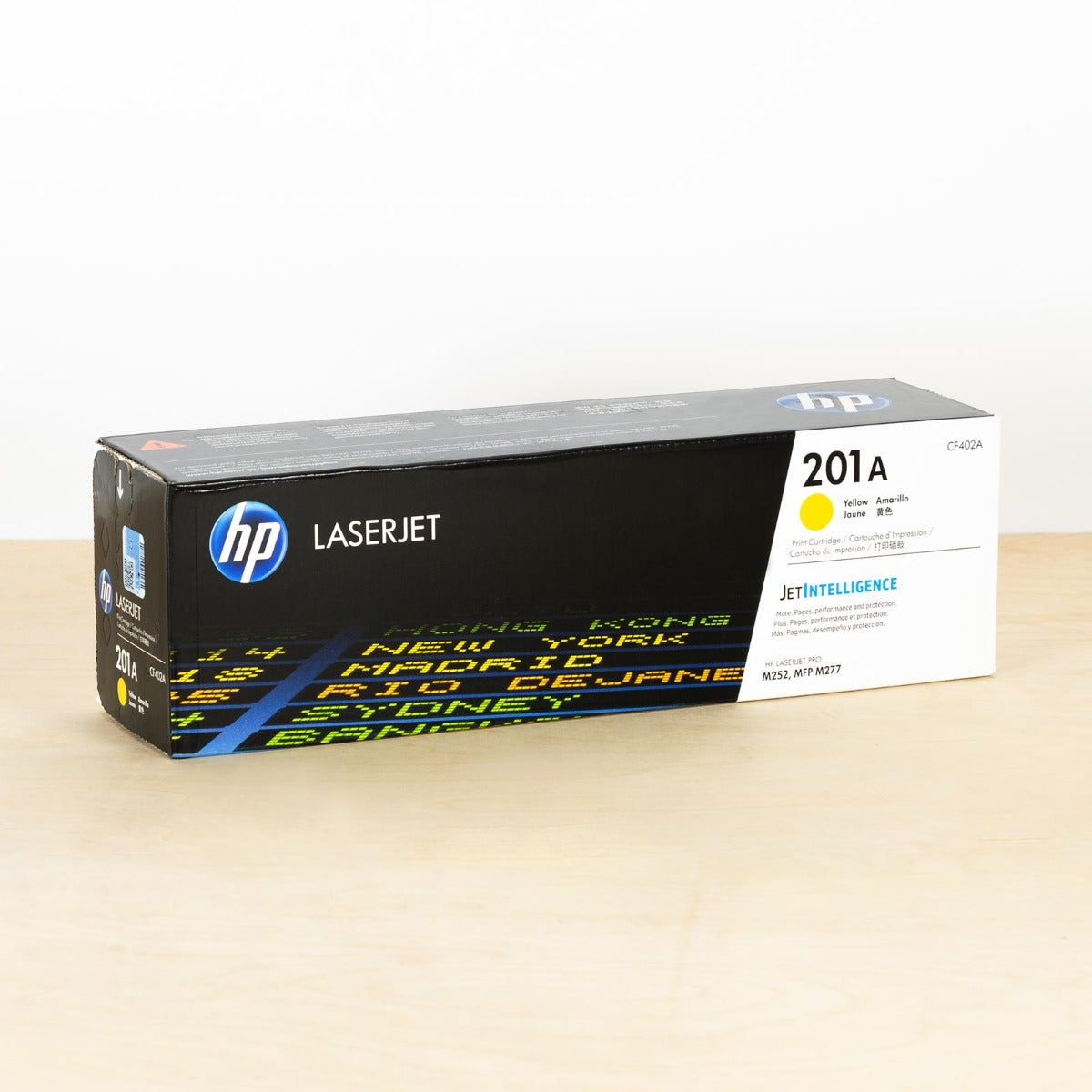 OEM HP CF402A Yellow Toner Cartridge (1,400 Pages)