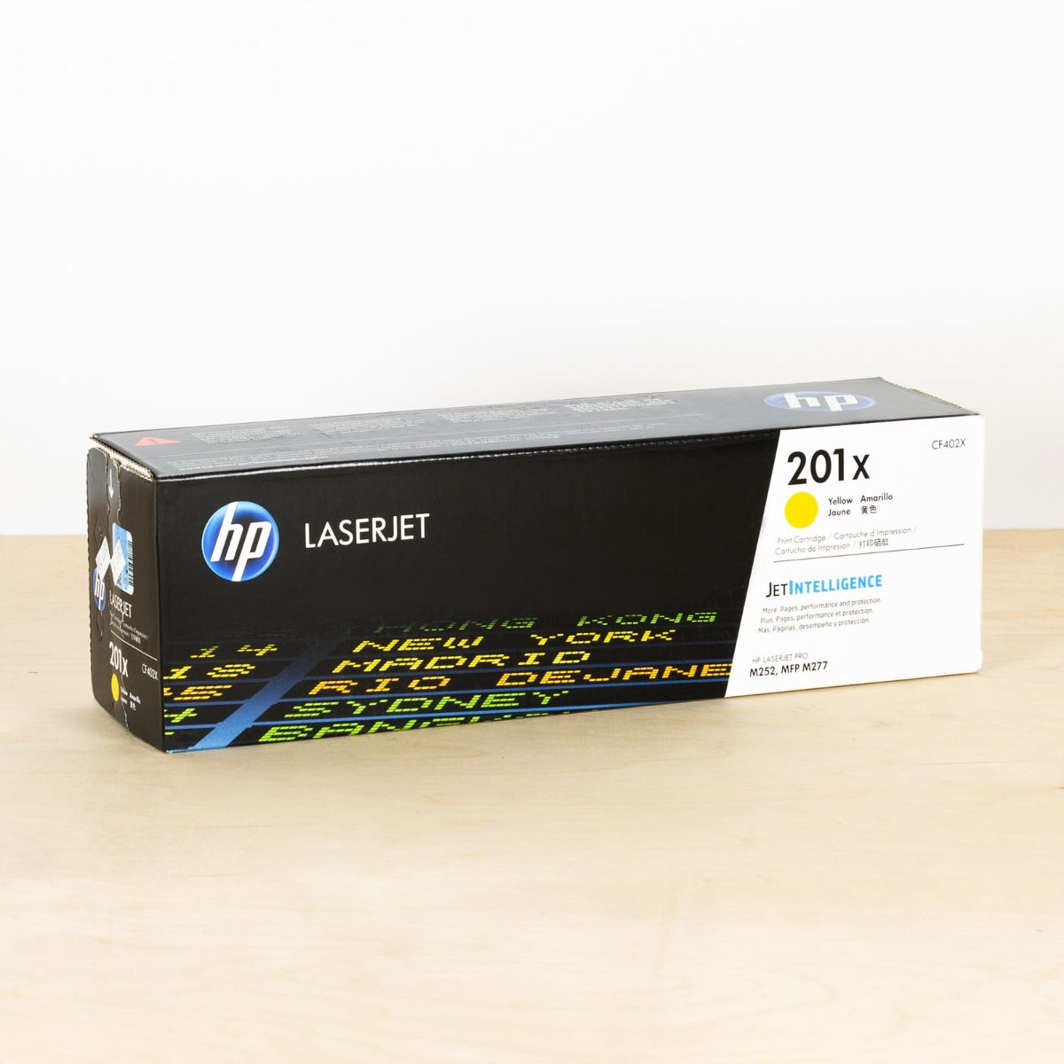 OEM HP 201X Yellow Toner Cartridge (2,300 Pages)