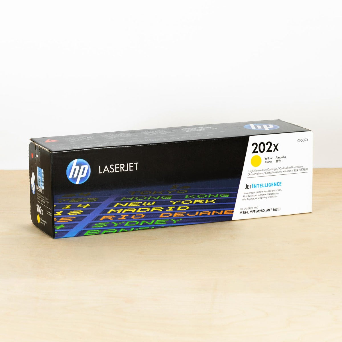 OEM HP 202X High Yield Yellow Toner Cartridge (2,500 Pages)