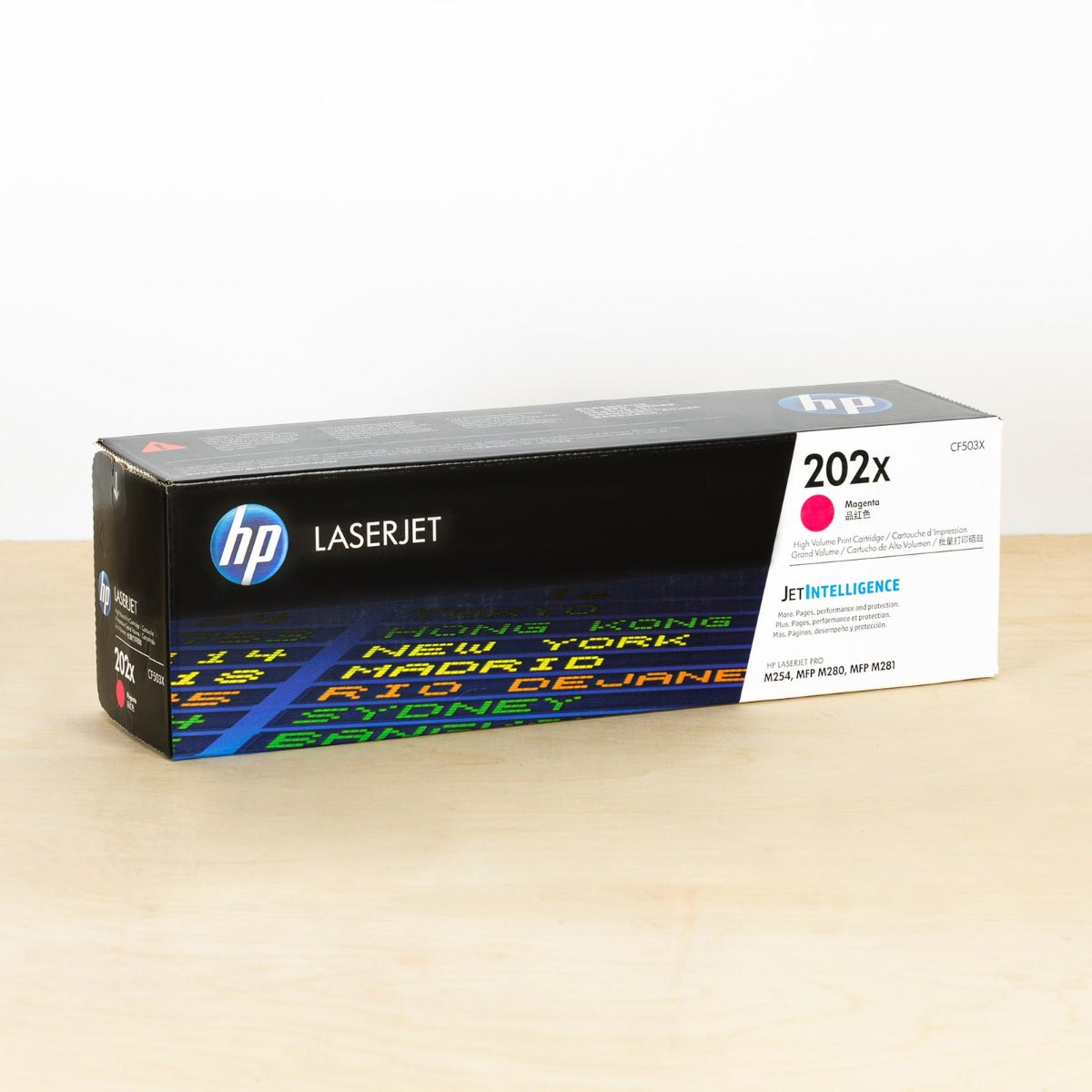 OEM HP 202X High Yield Magenta Toner Cartridge (2,500 Pages)
