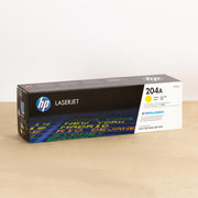 OEM HP 204A Yellow Toner Cartridge (900 Pages)