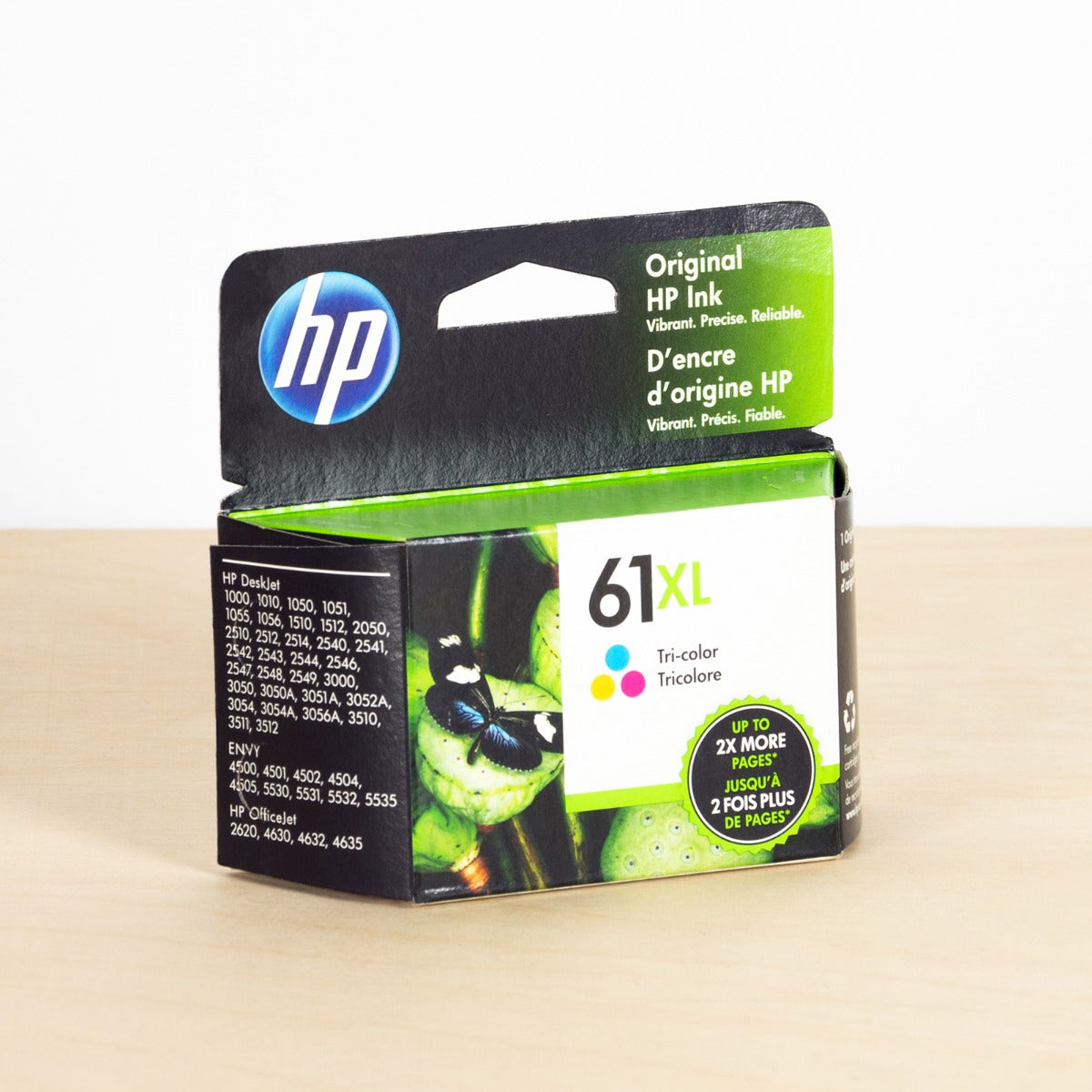 OEM HP 61XL CH564WN High Yield Color Ink Cartridge (300 Pages)