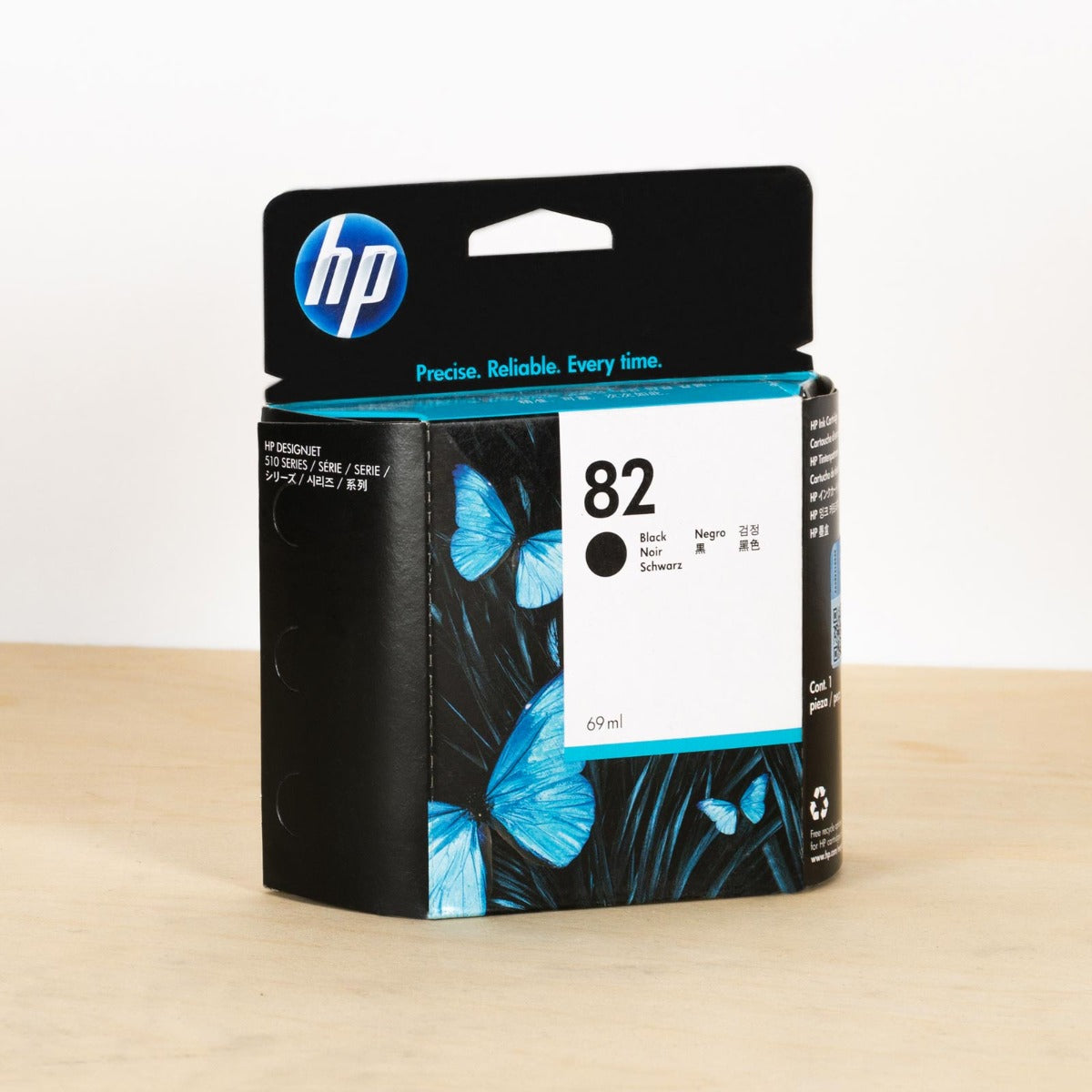 OEM HP 82 CH565A Black Ink Cartridge