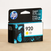 OEM HP 920 CH636AN Yellow Ink Cartridge (300 Pages)