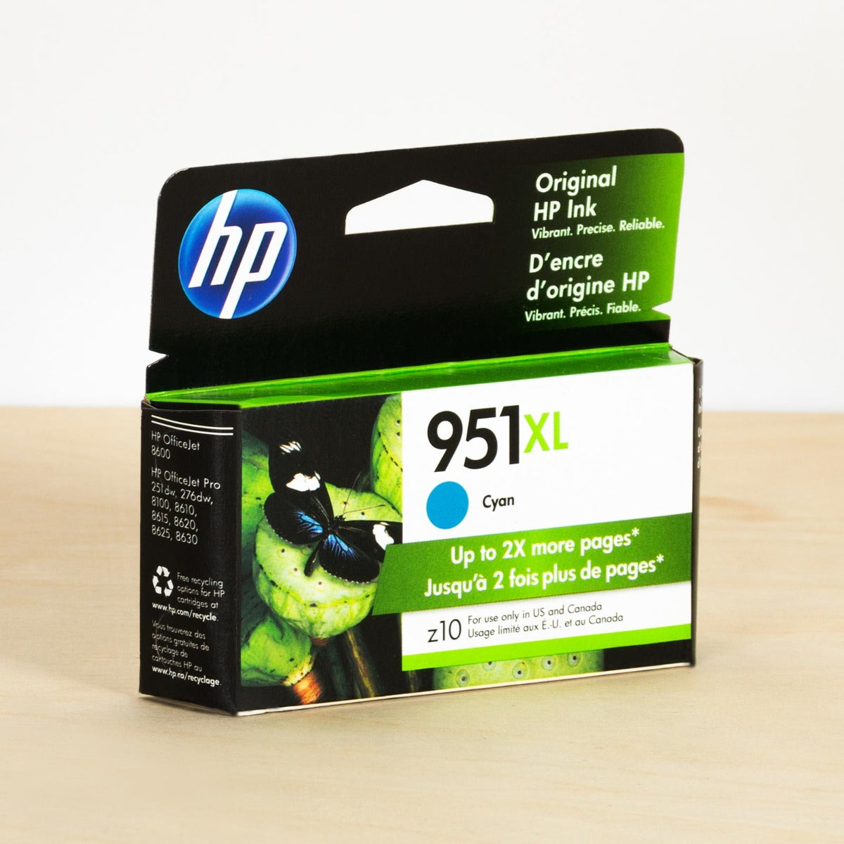 OEM HP CN046AN (HP 951XL) High-Yield Cyan Ink Cartridge (1,500 Pages)