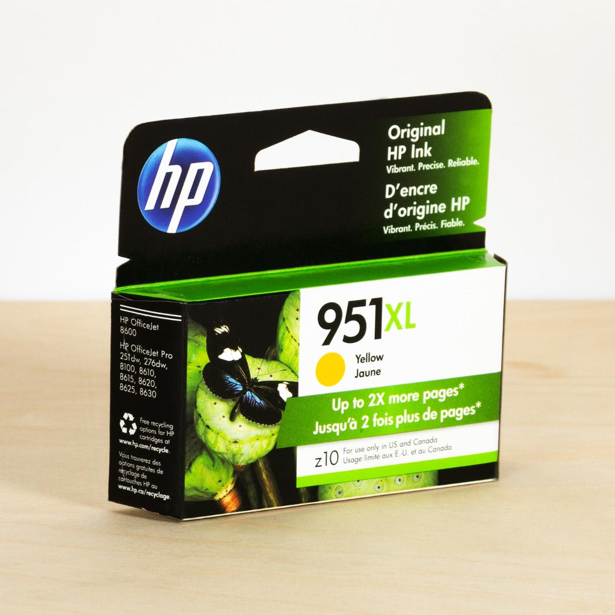 OEM HP CN048AN 951XL High Yield Yellow Ink Cartridge (1,500 Pages)