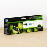 OEM HP CN626AM (971XL) High-Yield Cyan Ink Cartridge (6,600 Pages)