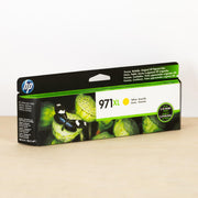 OEM HP CN628AM (971XL) High-Yield Yellow Ink Cartridge (6,600 Pages)
