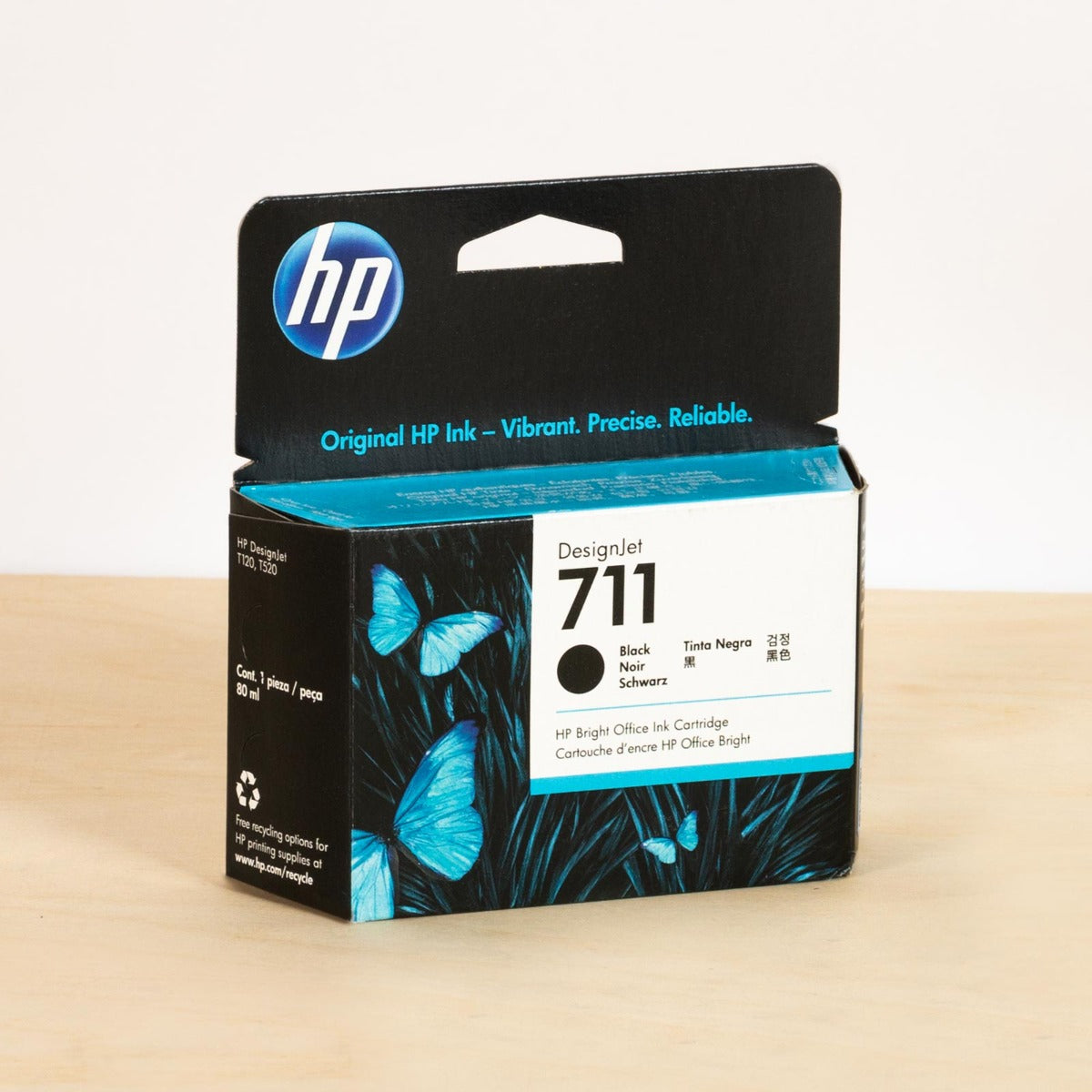 OEM HP CZ133A (HP 711) High-Yield Black Ink Cartridge