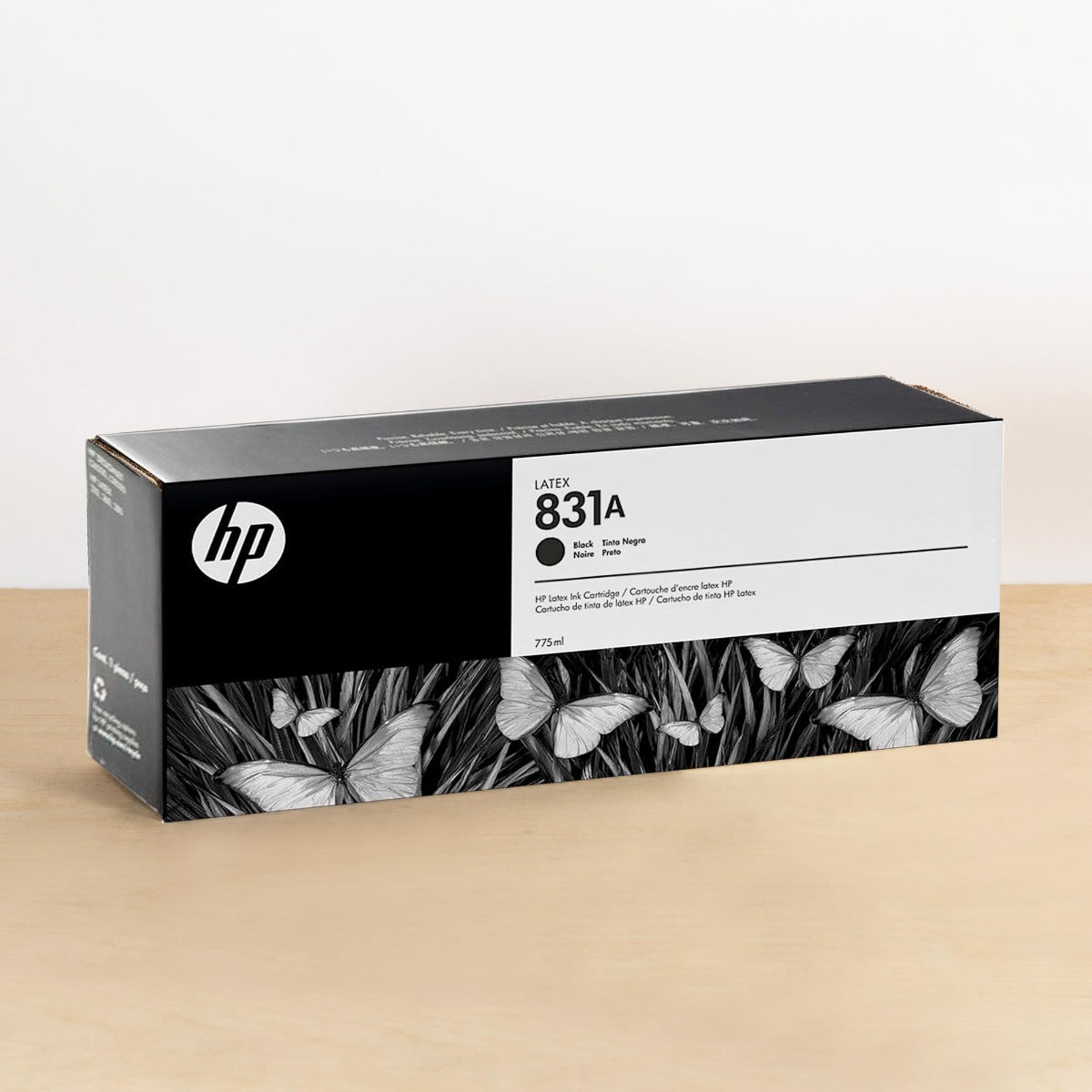 OEM HP 831 Black Latex Ink Cartridge (775ml)