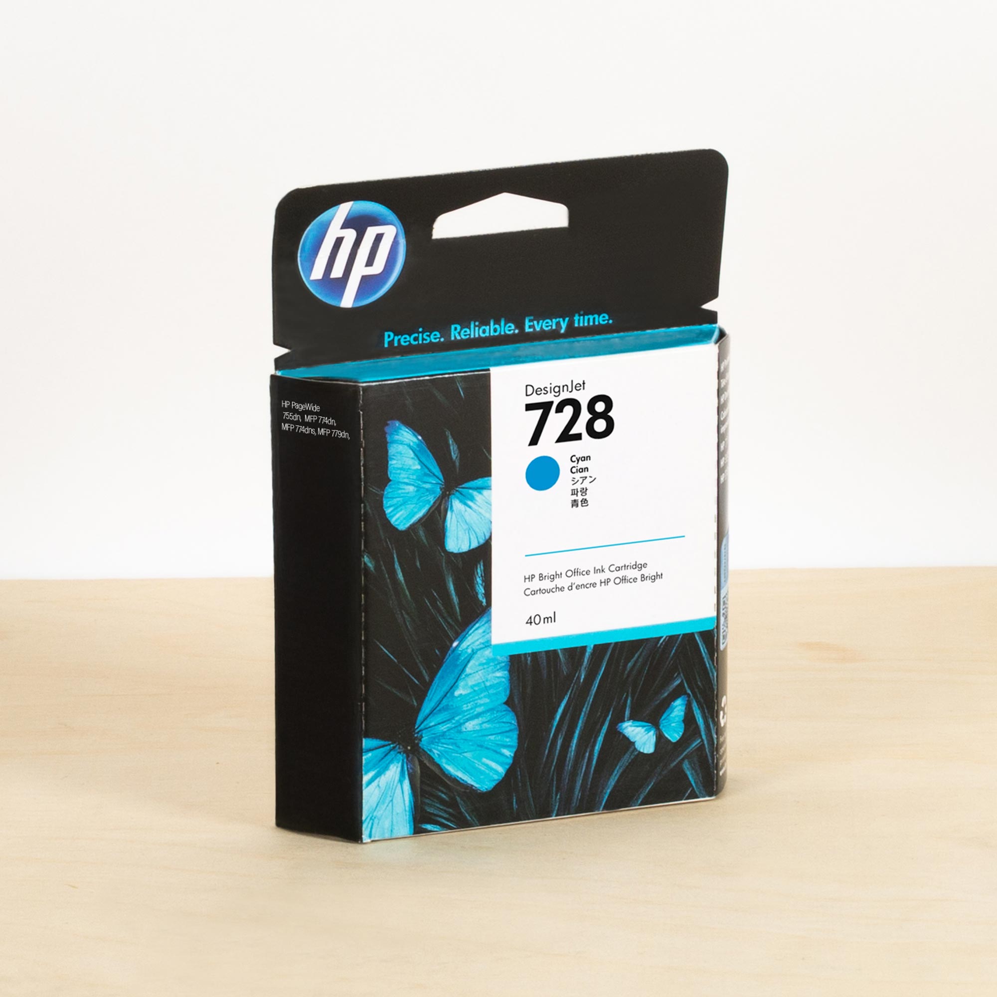 OEM HP 728 40-ml Magenta Ink Cartridge