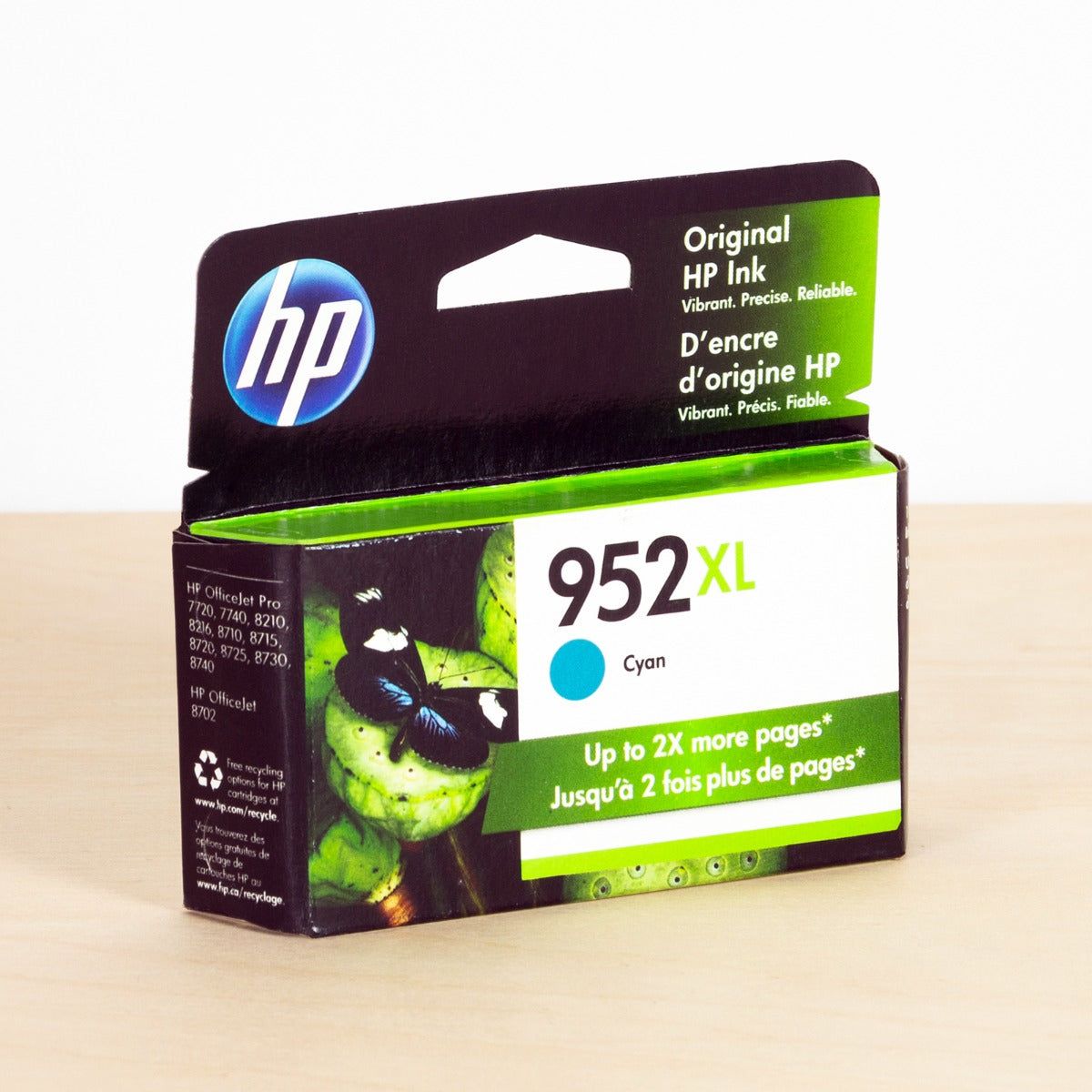 OEM HP 952XL High Yield Cyan Ink Cartridge (1,600 Pages)