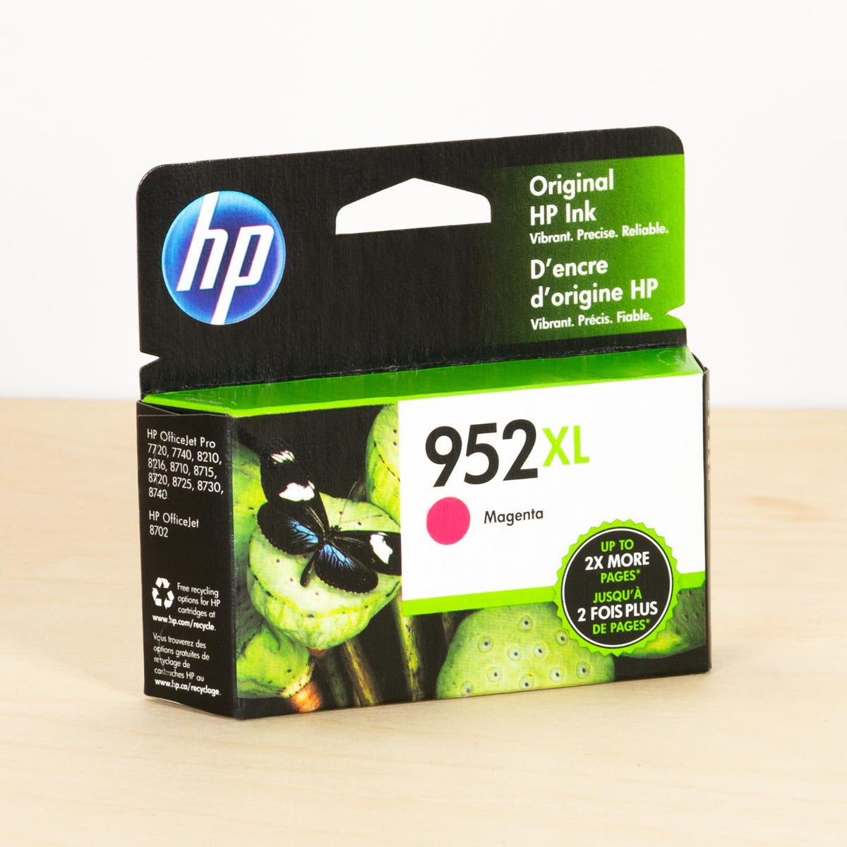OEM HP 952XL High Yield Magenta Ink Cartridge (1,600 Pages)
