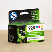 OEM HP 920 Cyan, Magenta & Yellow Ink Tri-Pack (300 Pages)