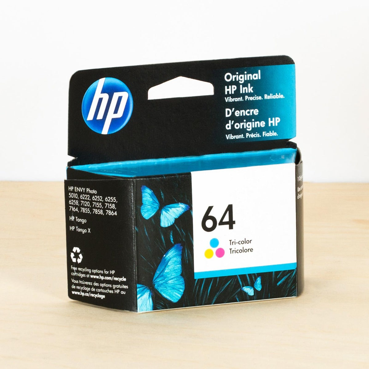 OEM HP N9J89AN Tri-Color Ink Cartridge (165 Pages)