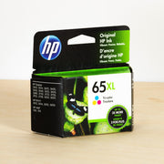 OEM HP 65XL High Yield Tri-Color Ink Cartridge (300 Pages)