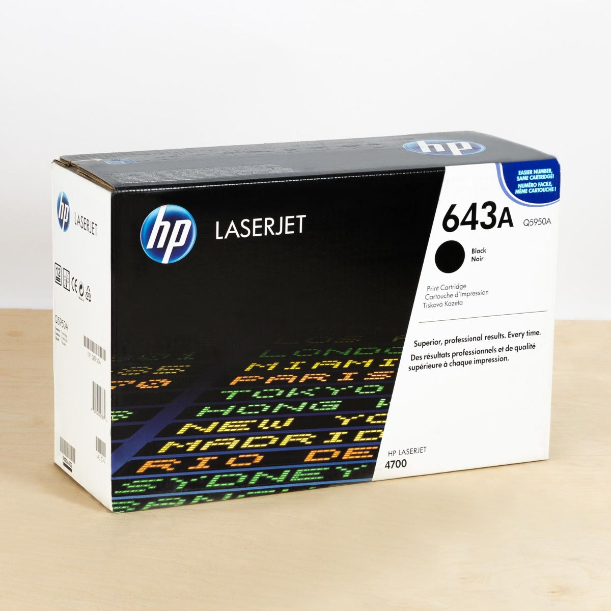 OEM HP Q5950A Black Toner Cartridge (11,000 Pages)