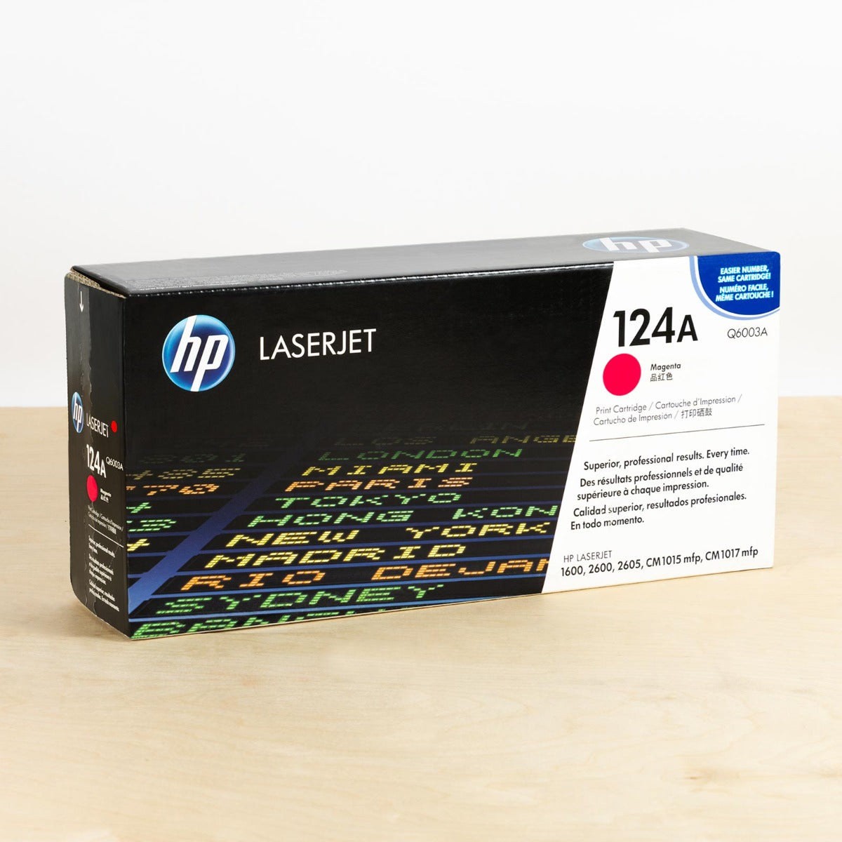 OEM HP 124A Q6003A Magenta Toner Cartridge (2,000 Pages)