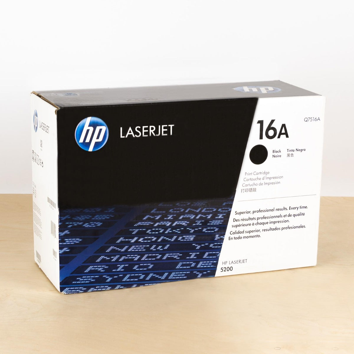 OEM HP Q7516A Black Toner Cartridge (12,000 Pages)