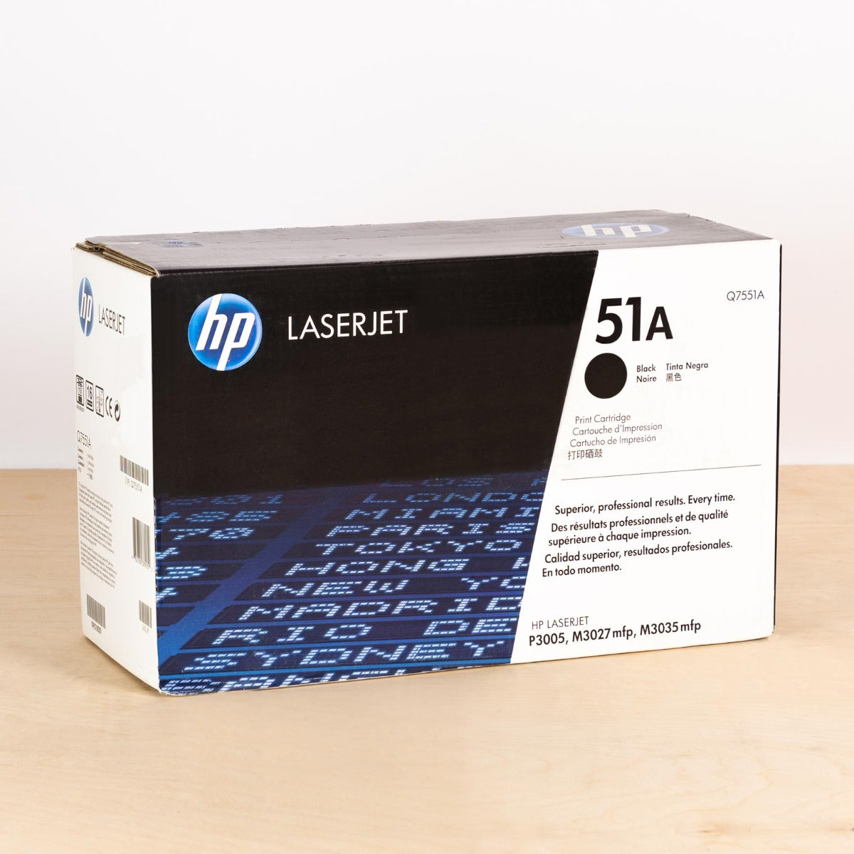 OEM HP Q7551A Black Toner Cartridge (6,500 Pages)