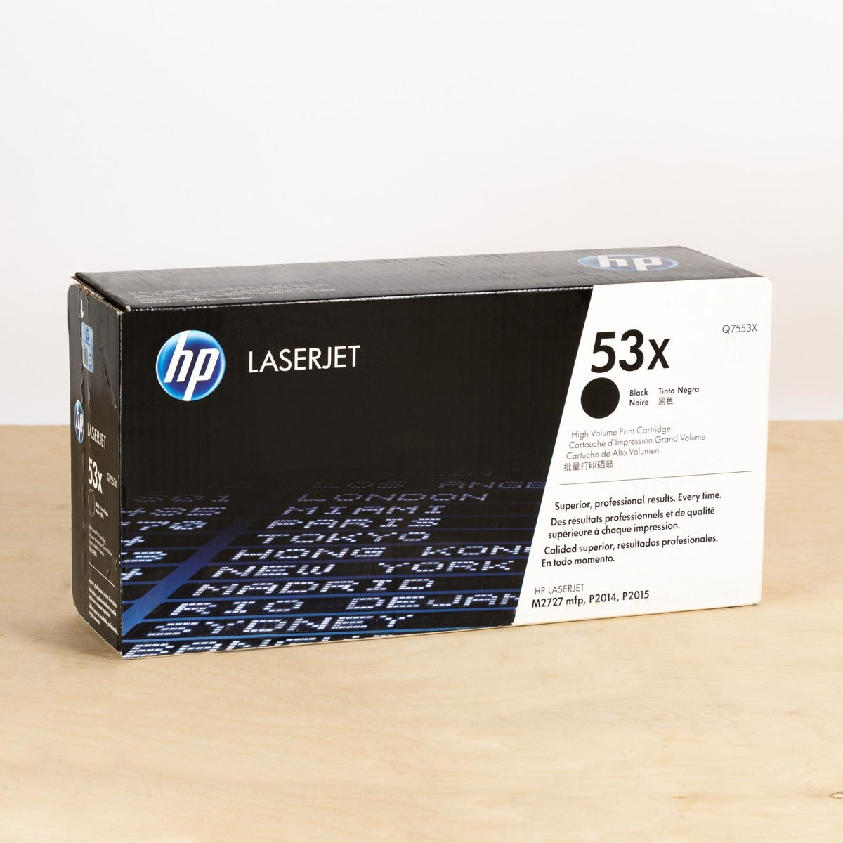 OEM HP Q7553X Black Toner Cartridge (7,000 Pages)