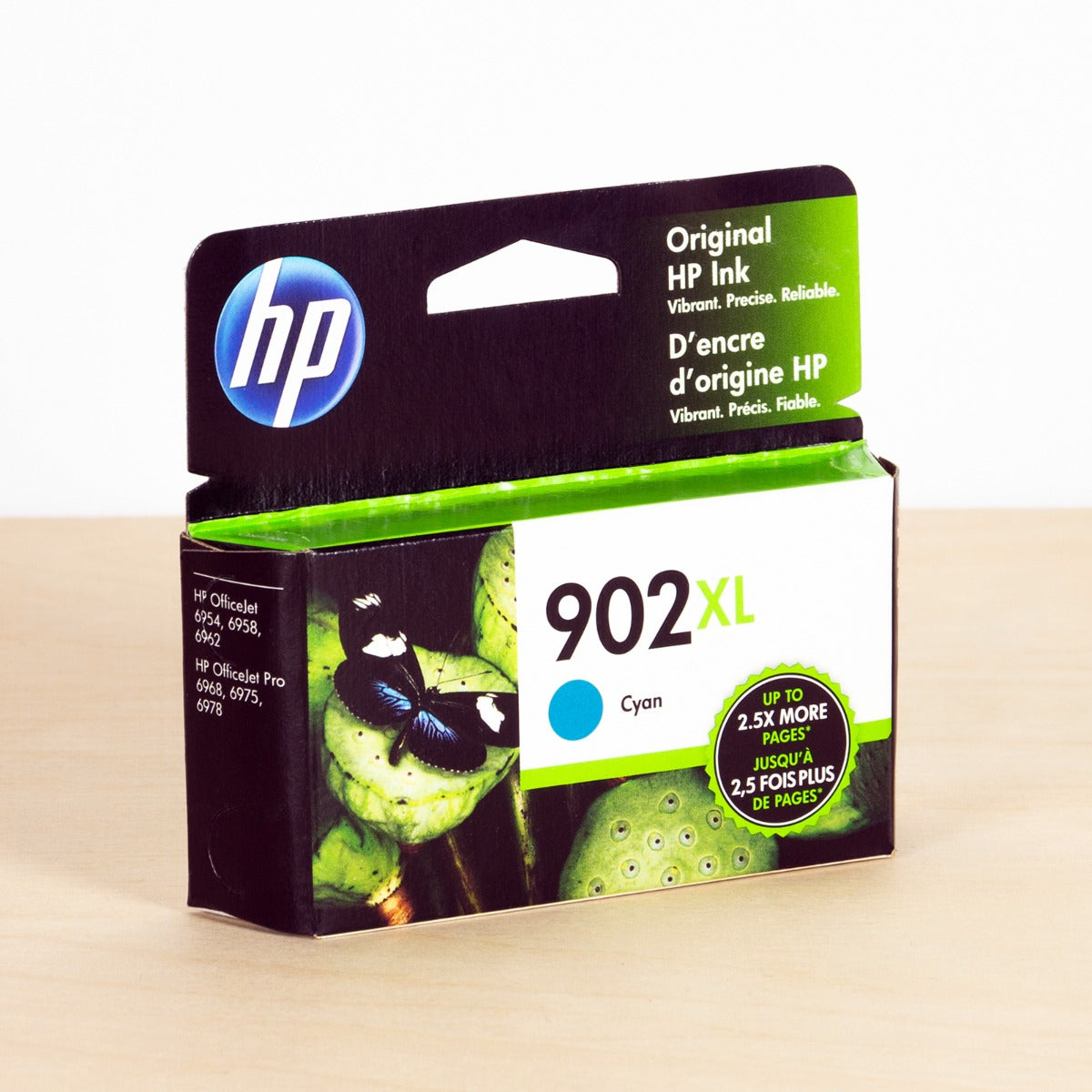 OEM HP 902XL High Yield Cyan Ink Cartridge (825 Pages)