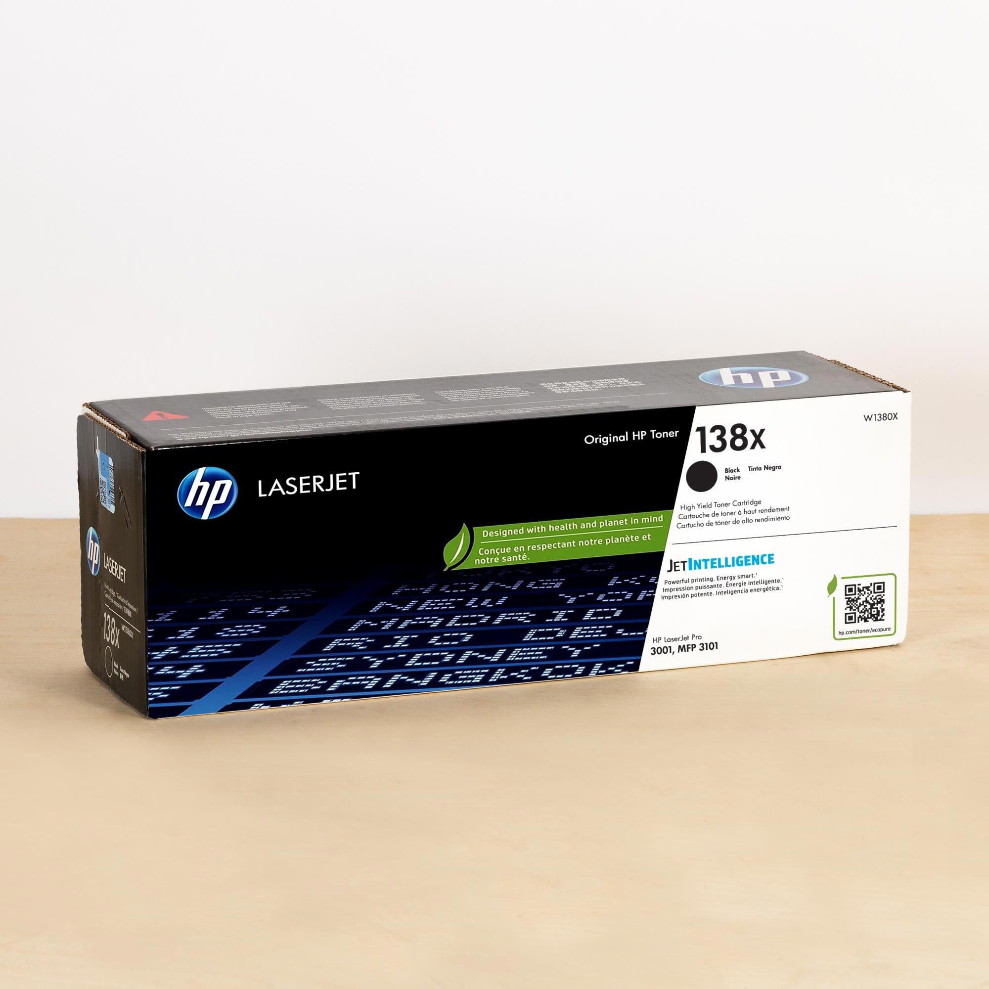 OEM HP 138X High Yield Black Toner Cartridge (4,000 Pages)