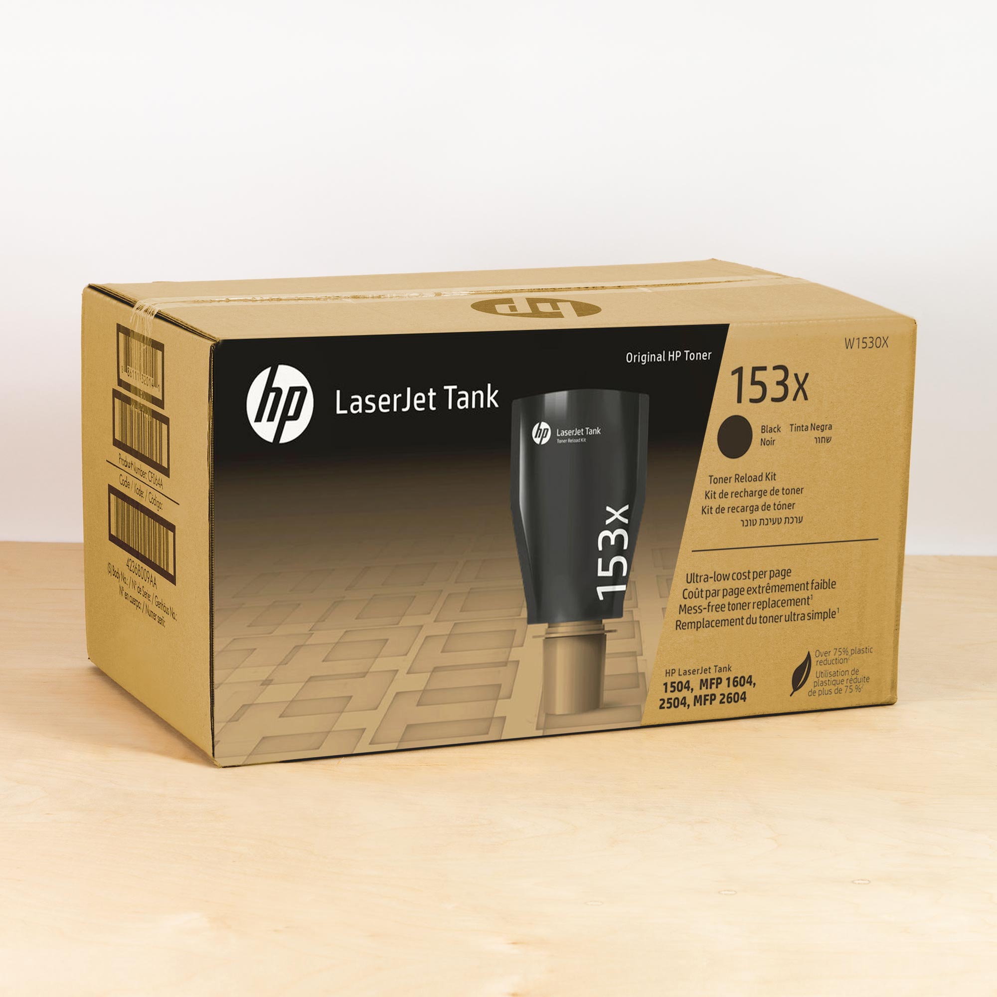 OEM HP 153X High Yield Black Toner Reload Kit (5,000 Pages)