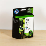 OEM HP 63 2-Pack Black/Tri-Color Ink Cartridges (355 Pages)