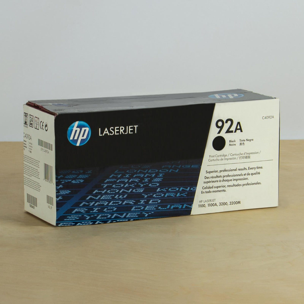 OEM HP C4092A Black Toner Cartridge (2,500 Pages)