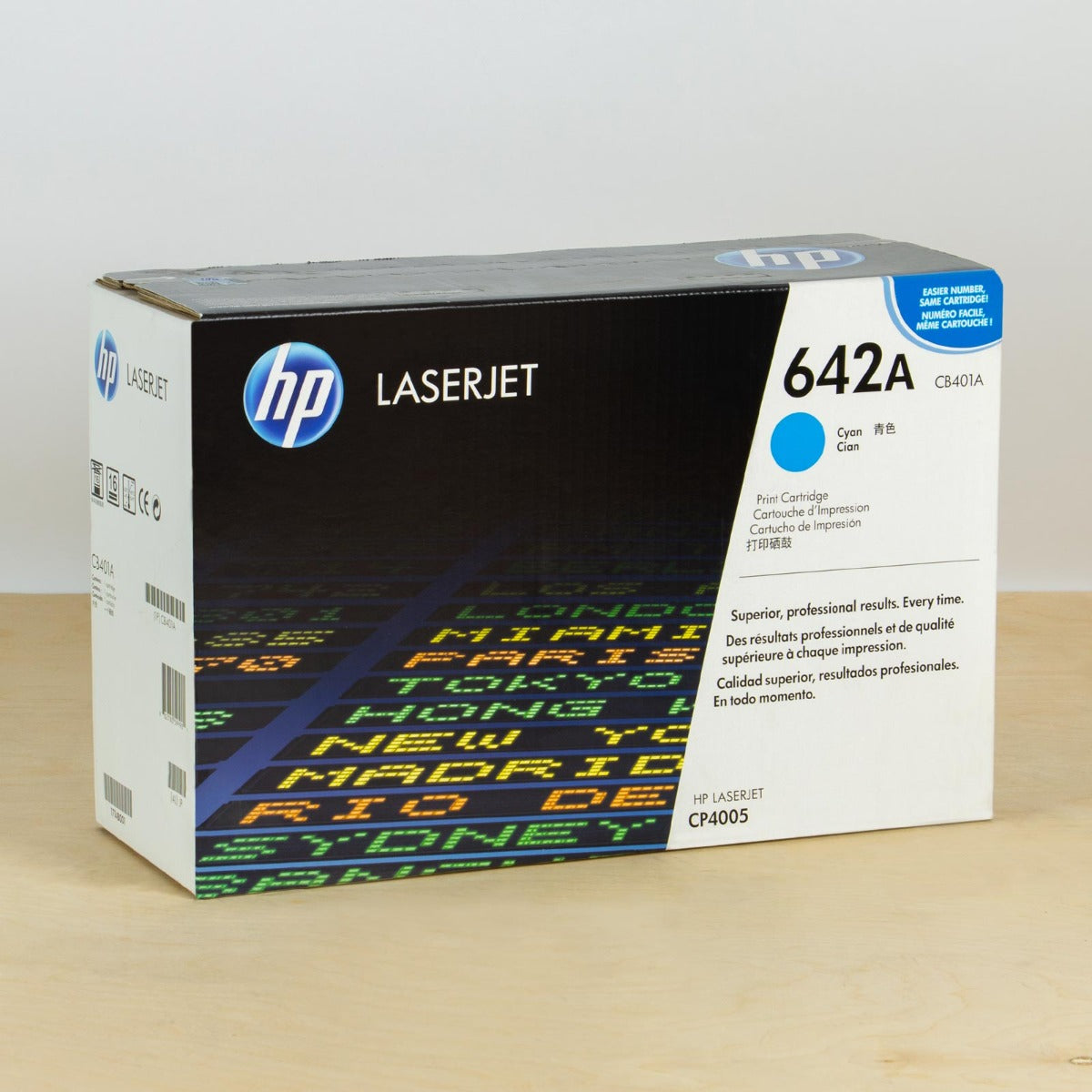 OEM HP CB401A Cyan Toner Cartridge (7,500 Pages)