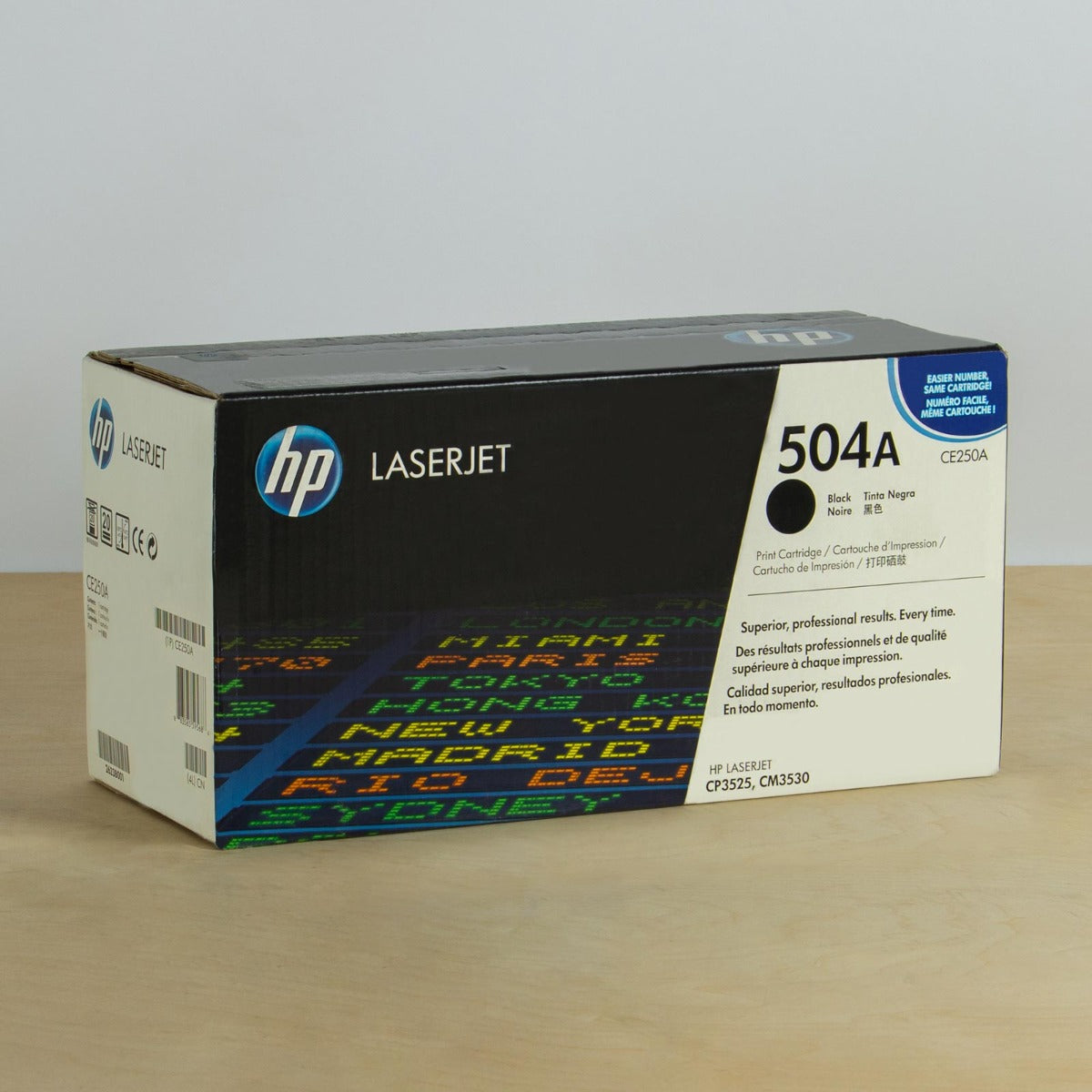 OEM HP CE250A Black Toner Cartridge (5,000 Pages)